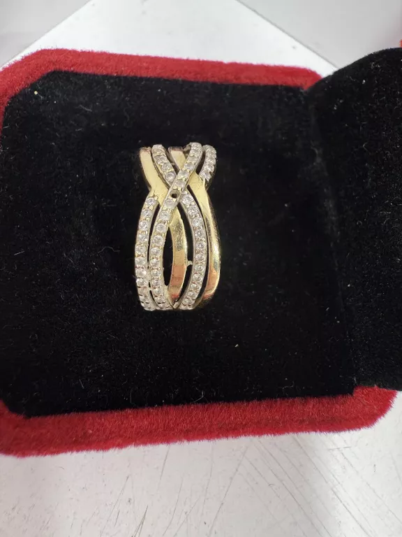 PIĘKNY ZŁOTY PIERŚCIONEK PRÓBA 585 WAGA 2,49 GRAM ROZ 13