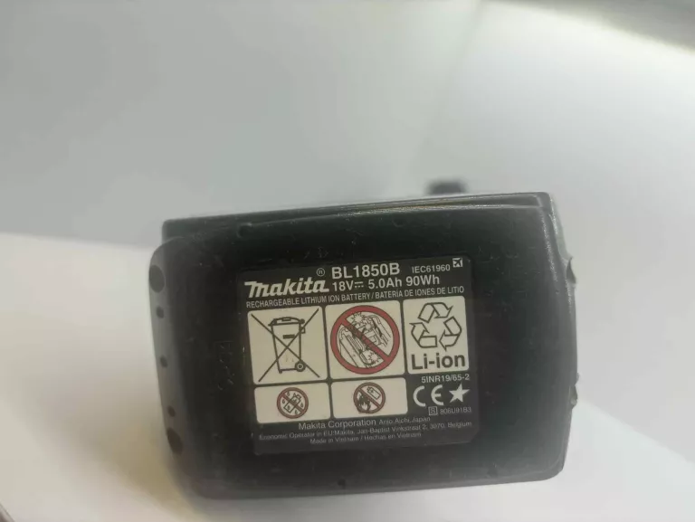SZLIFIERKA KĄTOWA Z REGULACJĄ OBROTÓW MAKITA DGA511+AKUMULATOR MAKITA 18V+