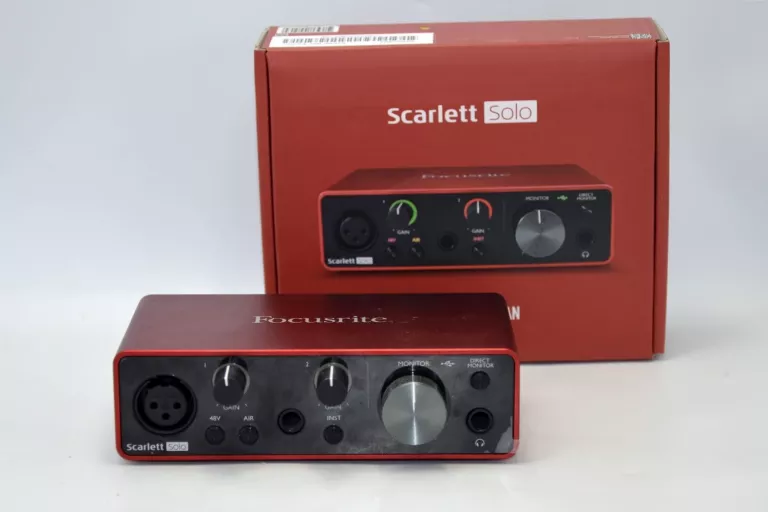 FOCUSRITE SCARLETT SOLO 3RD GEN