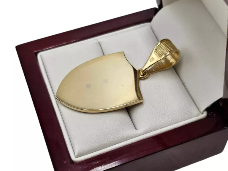 ZŁOTA ZAWIESZKA MEDALIK MATKA BOSKA Z02 P585 W9,72G DŁ.4,2CM