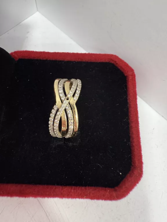 PIĘKNY ZŁOTY PIERŚCIONEK PRÓBA 585 WAGA 2,49 GRAM ROZ 13