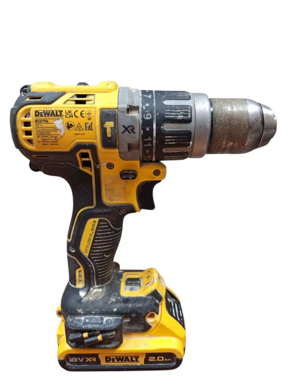 WKRĘTARKA DEWALT ZASILANIE AKUMULATOROWE 18 V DCD796