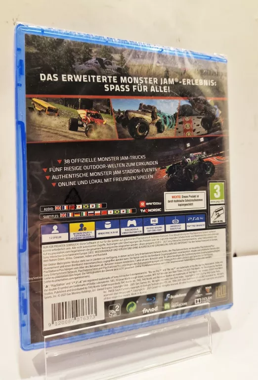 GRA NA PS4 MONSTER JAM STEEL TITANS 2 FOLIA