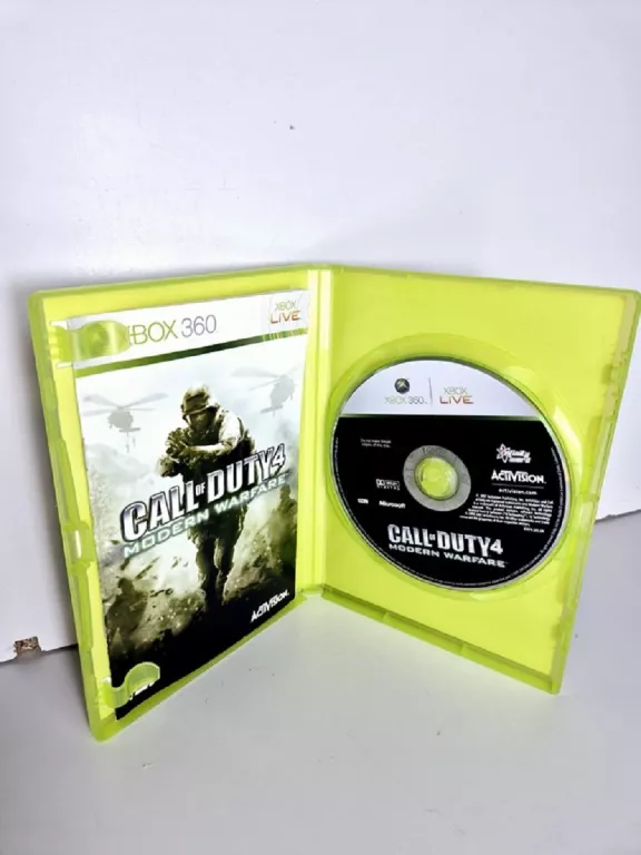 GRA NA XBOX 360 LIVE CALL OF DUTY 4 MODERN WARFARE