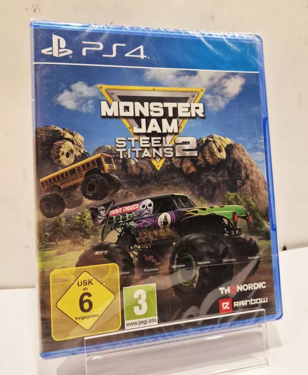 GRA NA PS4 MONSTER JAM STEEL TITANS 2 FOLIA