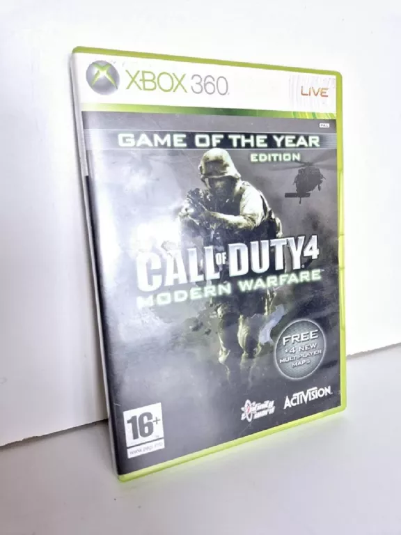GRA NA XBOX 360 LIVE CALL OF DUTY 4 MODERN WARFARE