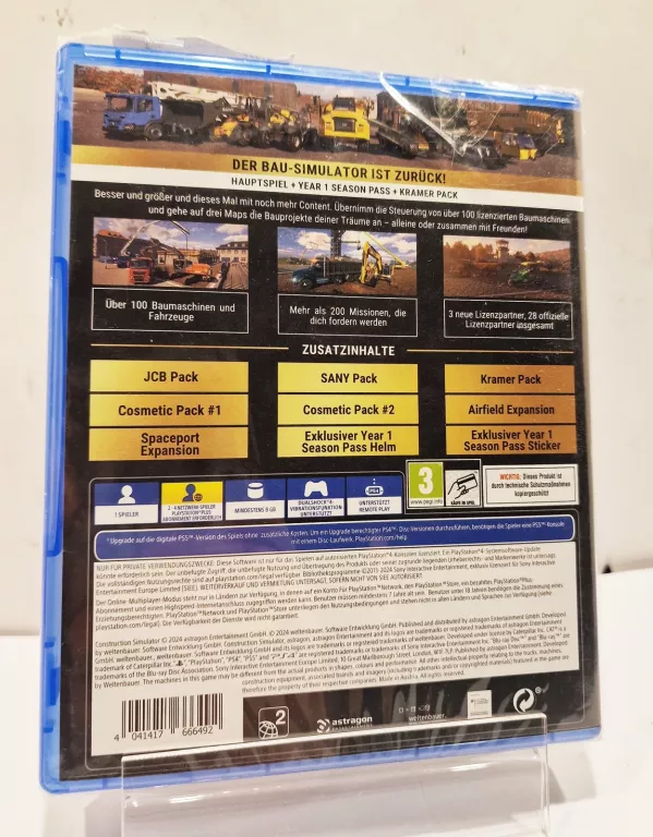 GRA NA PS4 CONSTRUCTION SIMULATOR GOLD EDITION FOLIA