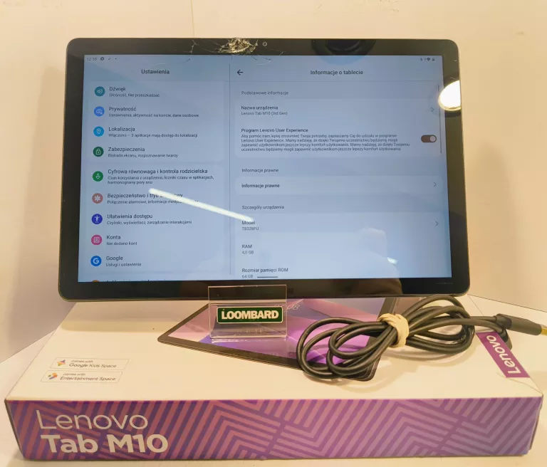 TABLET LENOVO TAB M 10 4/64GB (3 GEN)