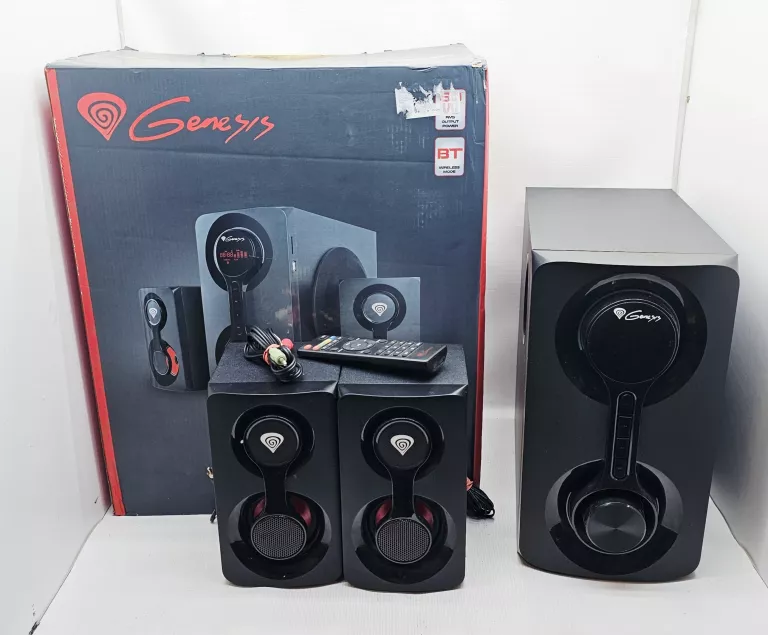 GŁOŚNIKI KOMPUTEROWE GENESIS HELIUM 700BT W PUD + PILOT