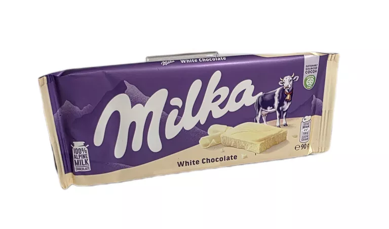 CZEKOLADA MILKA WHITE 90G