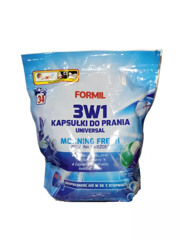 KAPSUŁKI DO PRANIA UNIVERSAL 3W1 FRESCH FORMIL