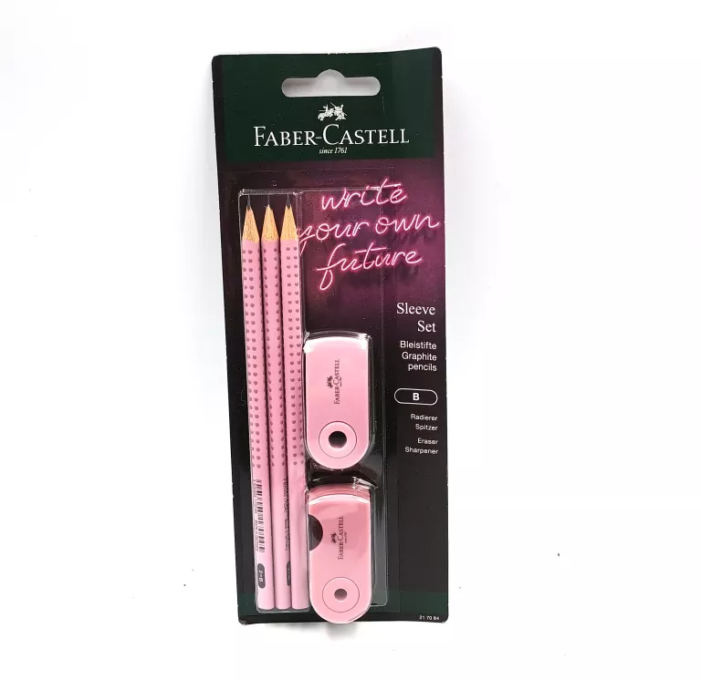 FABER-CASTELL SLEEVE SET ZESTAW OŁÓWKÓW 5 CZĘŚCI