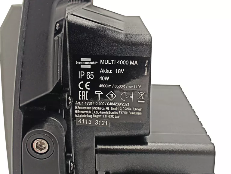 LAMPA ROBOCZA NAŚWIETLACZ REFLEKTOR LED BRENNENSTUHL MULTI 4000 MA - OPIS!