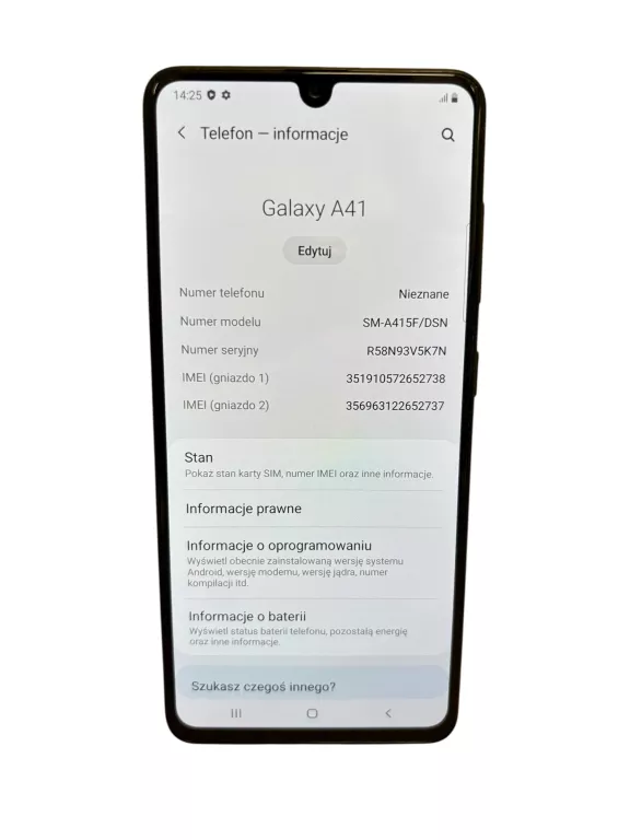 TELEFON SAMSUNG GALAXY A41 4/64 GB