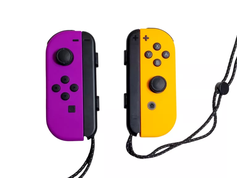 KONTROLERY JOY-CON NINTENDO SWITCH PURPLE N ORANGE