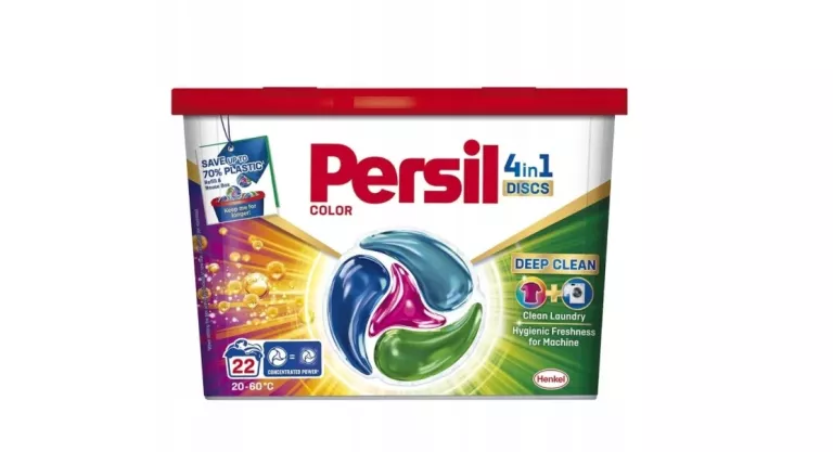 KAPSUŁKI DO PRANIA PERSIL 4IN1 DISCS COLOR 22SZT