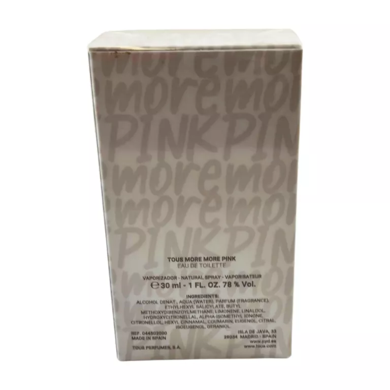 TOUS MORE MORE PINK EDT 30ML SPRAY