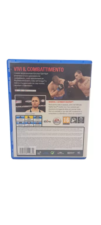 UFC EA SPORTS PLAYSTATION 4 PS4 PLAYSTATION 4 (PS4) PUDEŁKOWA