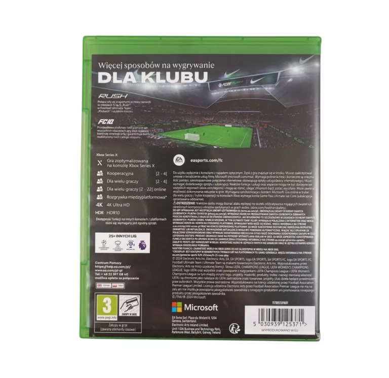GRA NA XBOX ONE FC 25