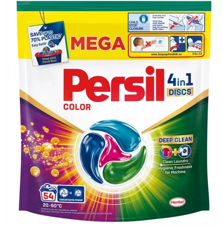 PERSIL KAPSUŁKI DISCS 54 SZT. COLOR