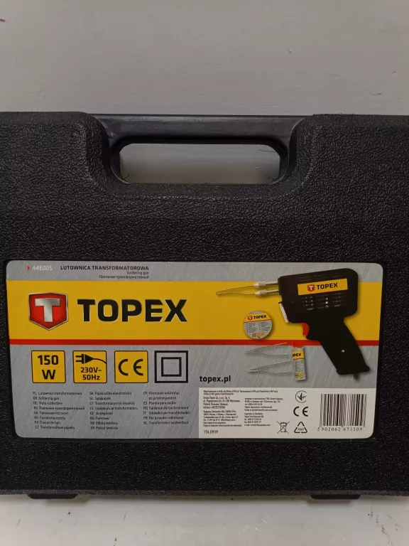 LUTOWNICA TRANSFORMATOROWA TOPEX 44E005 150W