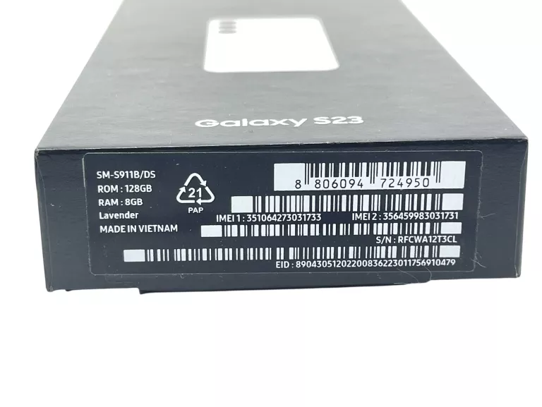 TELEFON SAMSUNG GALAXY S23 8 GB / 128 GB 5G RÓŻOWY SPŁACONY
