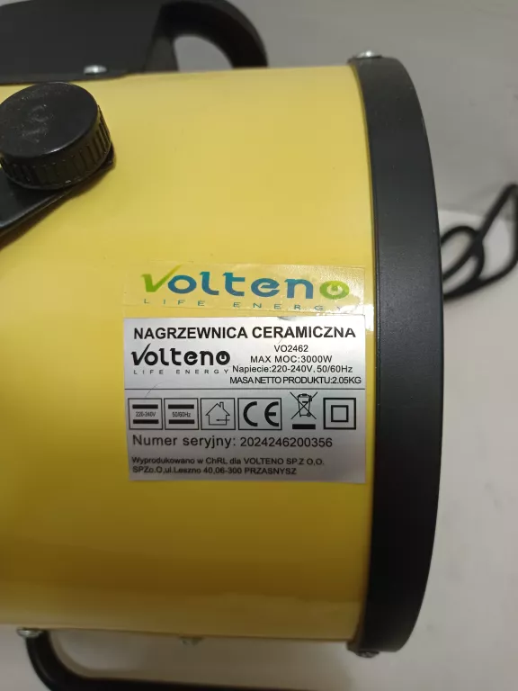 NAGRZEWNICA VOLTENO V02465