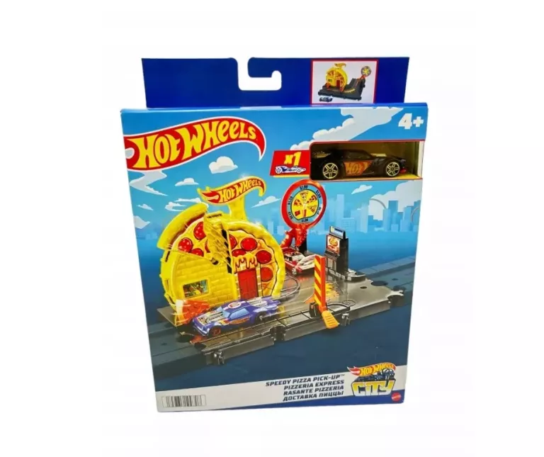 HOT WHEELS SPEEDY PIZZA PICK- UP