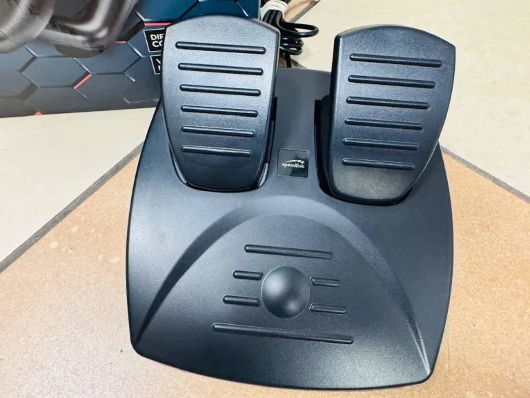 KIEROWNICA SPEEDLINK BLACK BOLT PC Z PEDAŁAMI