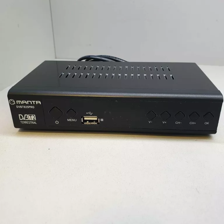 DEKODER DVBT2 MANTA H.265 KOMPLET