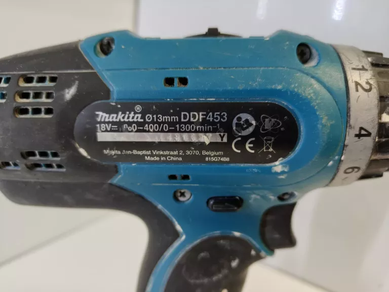 WIERTARKO-WKRĘTARKA MAKITA DDF 453 + AKU 3,0AH 18V