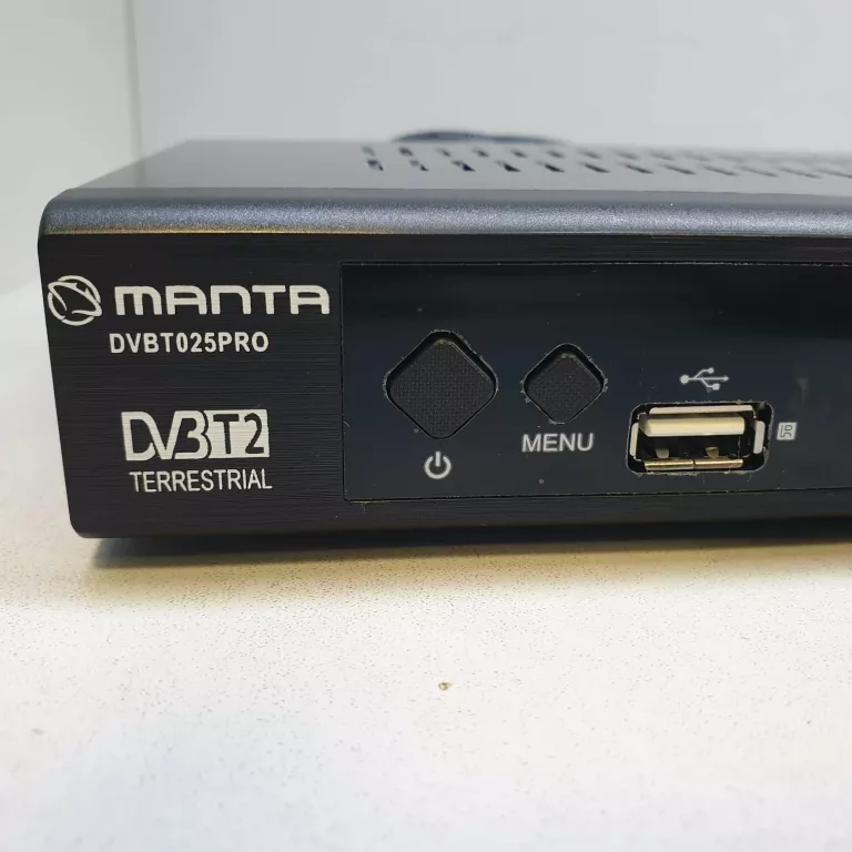 DEKODER DVBT2 MANTA H.265 KOMPLET