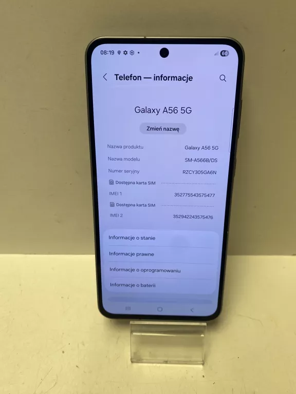 TELEFON SAMSUNG GALAXY A56 5G 8/256GB