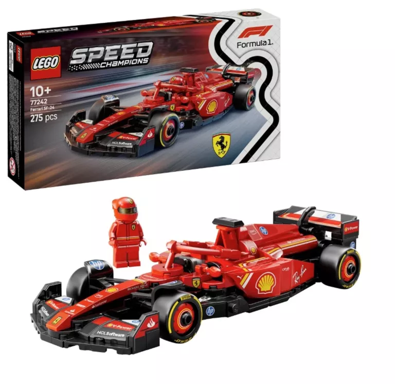 LEGO 77242 SPEED CHAMPIONS SAMOCHÓD BOLID F1 FERRARI SF-24