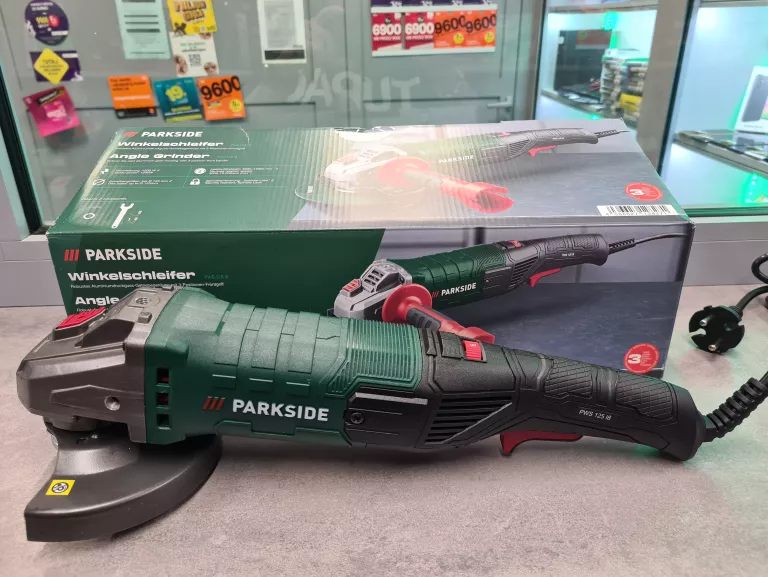 SZLIFIERKA KĄTOWA PARKSIDE PWS 125 I8 1200 W