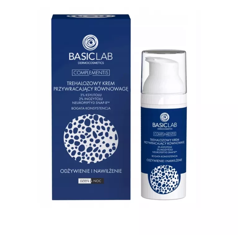 BASICLAB TREHALOZOWY KREM PRZYWRACAJĄCY RÓWNOWAGĘ 50 ML