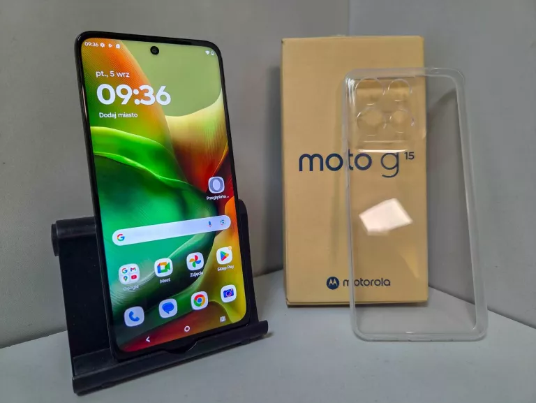 TELEFON MOTOROLA MOTO G15 8/128 GB ZIELONY