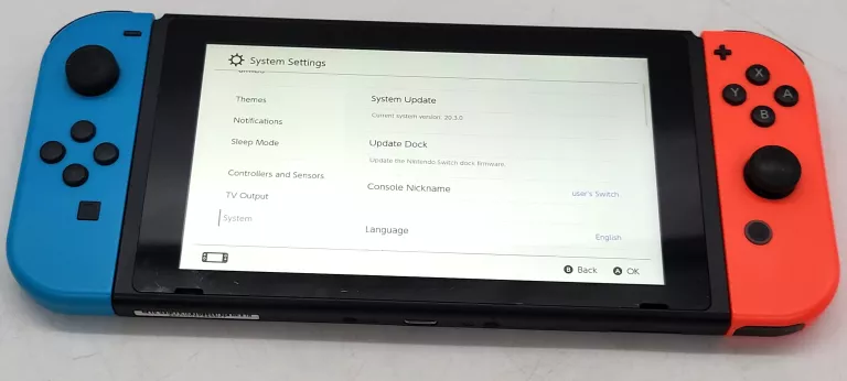 KONSOLA NINTENDO SWITCH HAC-001 + PRZYSTAWKA TV + ŁADOWARKA + UCHWYT
