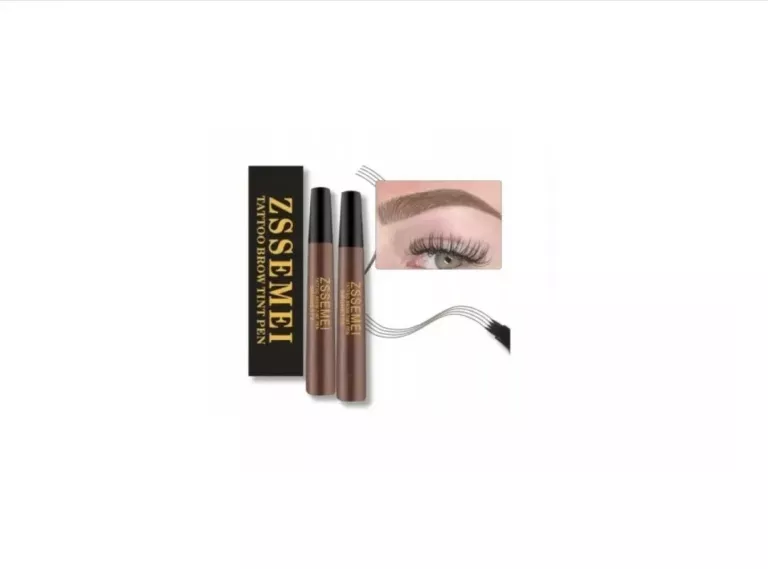 ZSSEMEI TATTOO BROW TINT PEN - PISAK DO BRWI 2SZT BRĄZ