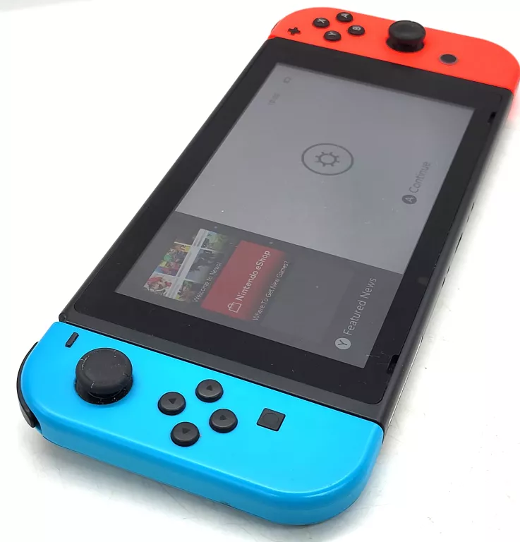 KONSOLA NINTENDO SWITCH HAC-001 + PRZYSTAWKA TV + ŁADOWARKA + UCHWYT
