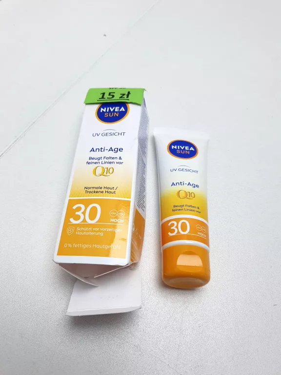 NIVEA SUN, KREM PRZECIWSŁONECZNY DO TWARZY, SPF 30, 50 ML
