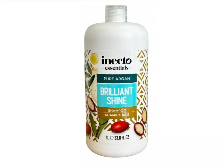 SZAMPON Z OLEJKIEM ARGANOWYTM INECTO ESSENTIALS BRILLIANT SHINE 1 LITR