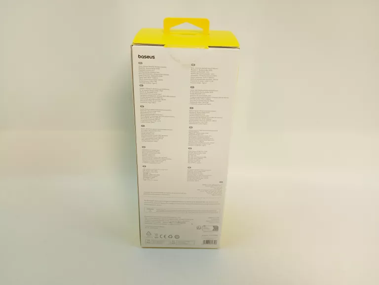 GŁOŚNIK PRZENOŚNY BASEUS AEQUR VO20 15W IPX5 LED MOBILNY CZARNY BLUETOOTH