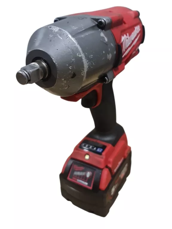 KLUCZ UDAROWY MILWAUKEE M18 ONEFHIWF12 + AKU 5AH + ŁAD