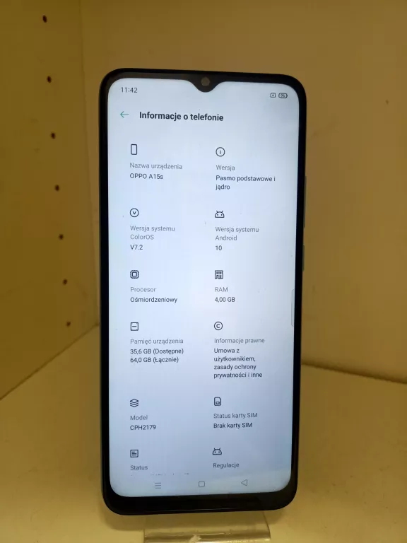 TELEFON OPPO A15