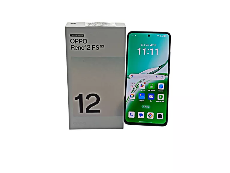 TELEFON OPPO RENO 12 FS 5G 6,67'' 12/512GB CIEMNOZIELONY - OPIS