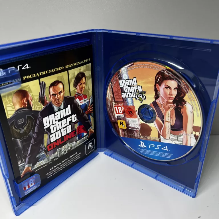 GRA NA KONSOLE GTA V PS4