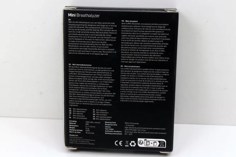 ALKOMAT KIESZONKOWY MINI BREATHALYZER