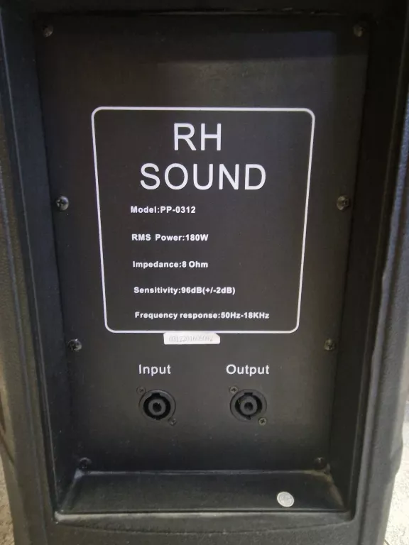 RH SOUND PP-0312 KOLUMNY PASYWNE * OKAZJA *