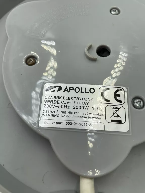CZAJNIK APOLLO CZV-17-GRAY